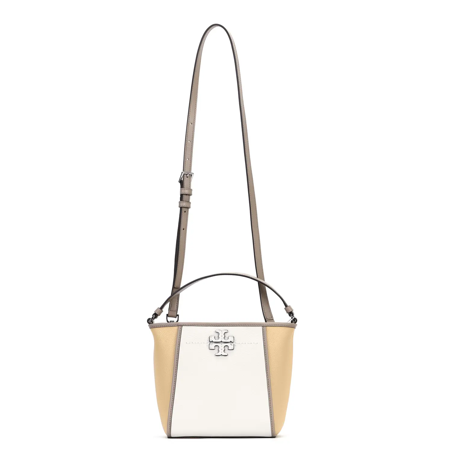 

TORY BURCH Сумка через плечо из кожи Макгроу Кроссбоди Маленькая женская сумка Сиррус Мультиколор