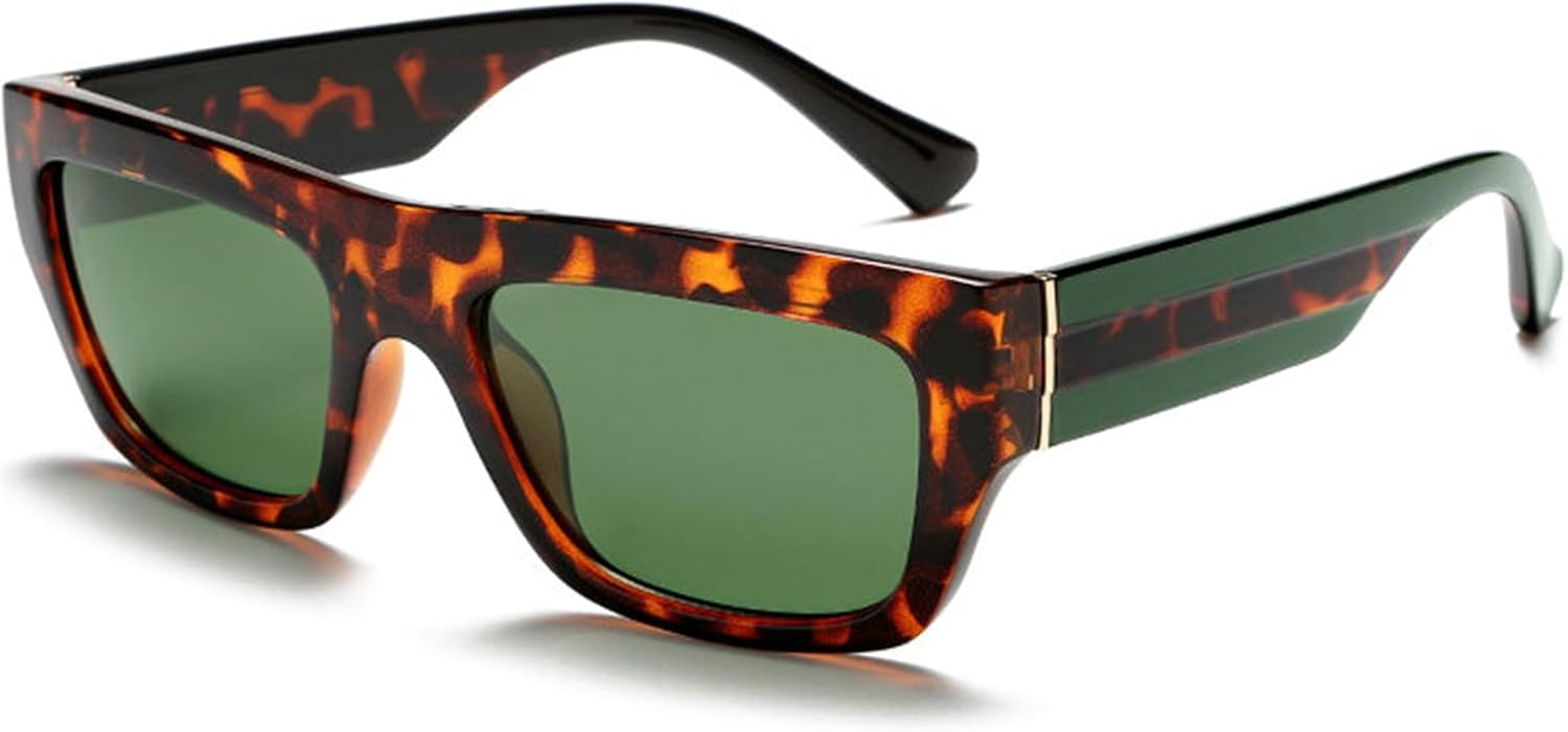 

Willochra Модные солнцезащитные очки квадратной формы с поляризацией для активного отдыха, для женщин и мужчин, стильные ретро-очки с градиентным переходом цвета, защита от УФ-излучения UV400, C3