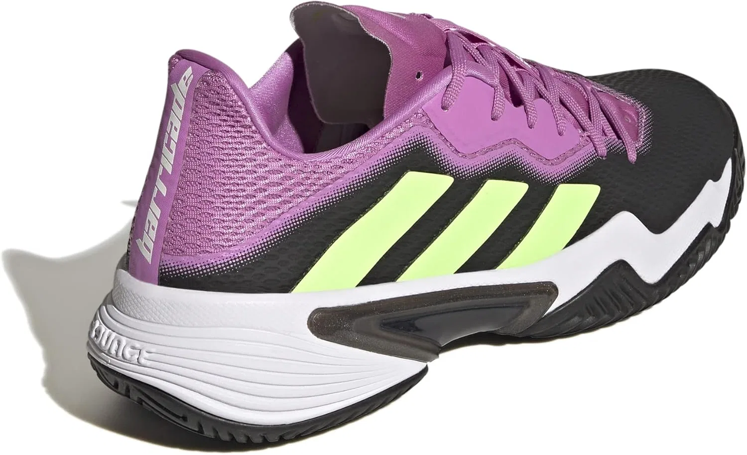 Унисекс кроссовки Adidas Barricade M Low (не для футбола), Carbon Versen Lilpul — фото 4