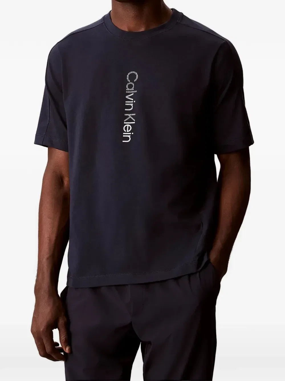 Спортивная футболка с логотипом Calvin Klein, синий