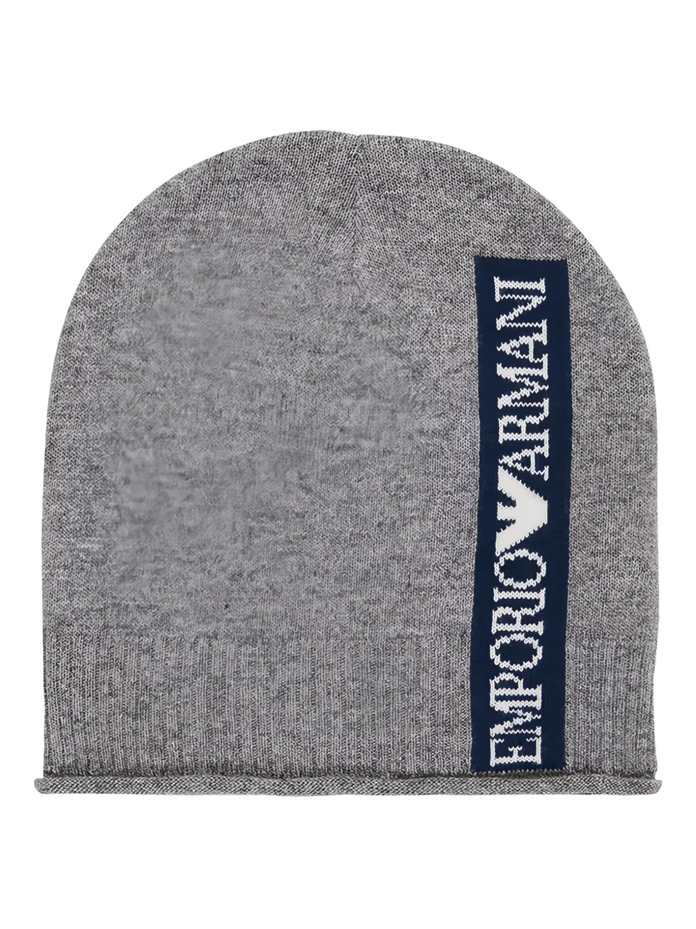 

Комплект из шапки с логотипом Emporio Armani Kids, серый
