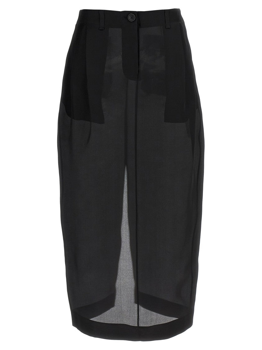 

Люсиан юбка KHAITE, черный