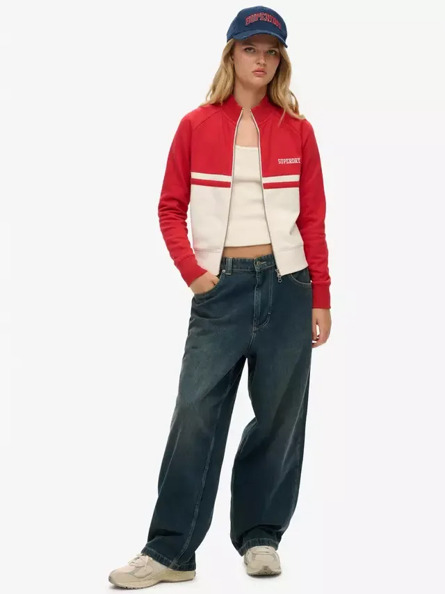 Спортивная куртка на молнии Athletic Essentials, цвет Varsity Red Superdry — фото 3