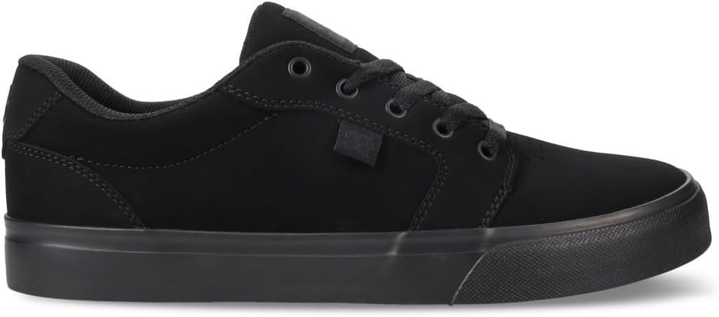 Мужские повседневные скейт-кеды DC Shoes Anvil, черный — фото 2