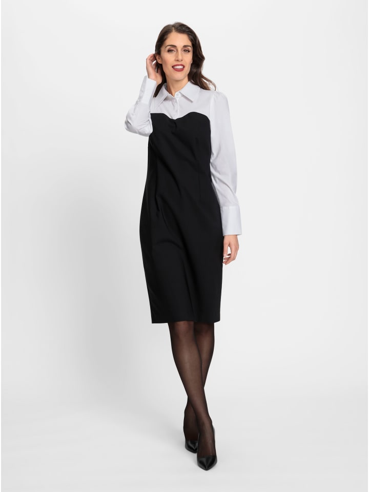 

Платье-футляр в черно-белом цвете Heine