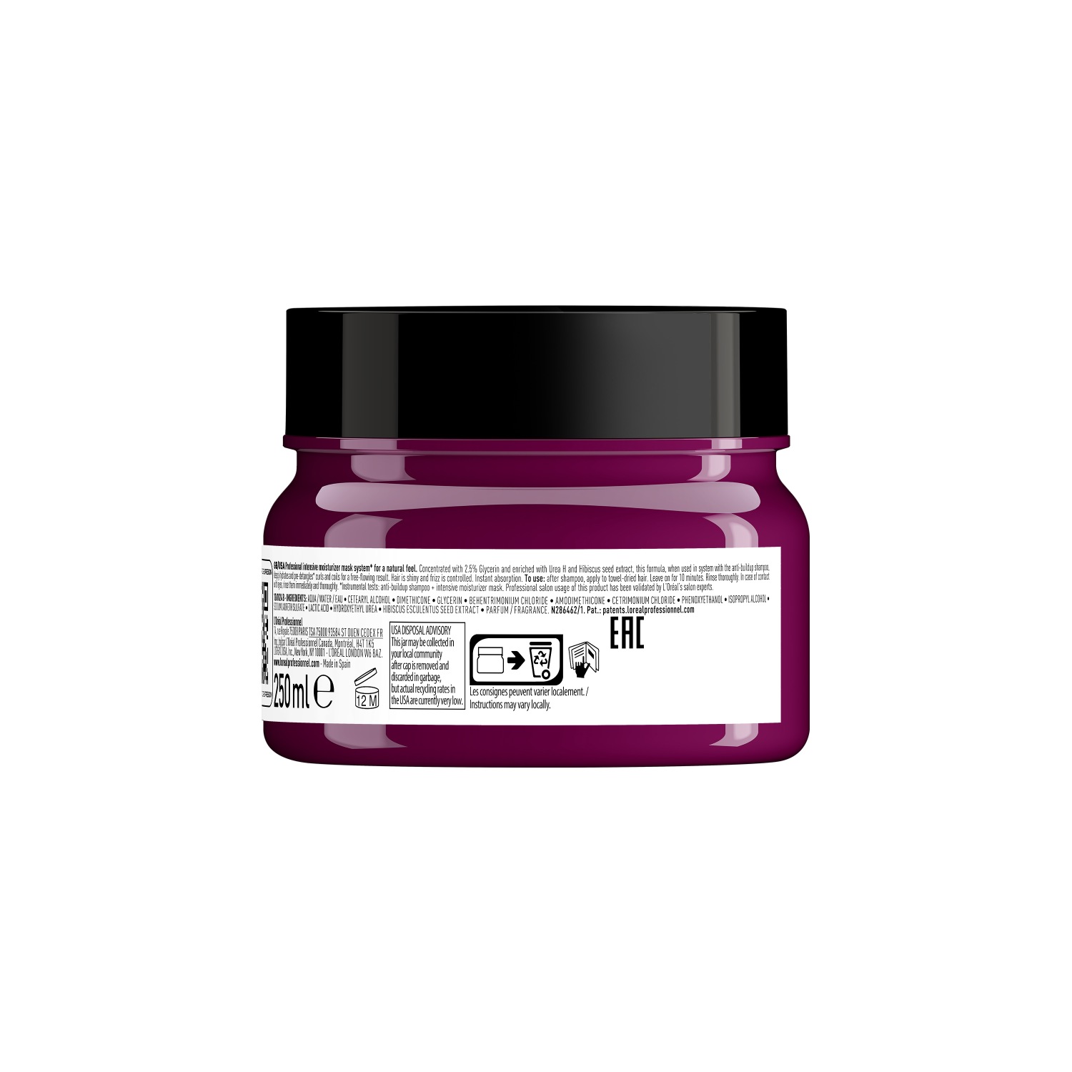 Маска для волос serie expert curl expression intensive moisturizer mask L Oreal Professionnel Paris, объем 250 мл — фото 2