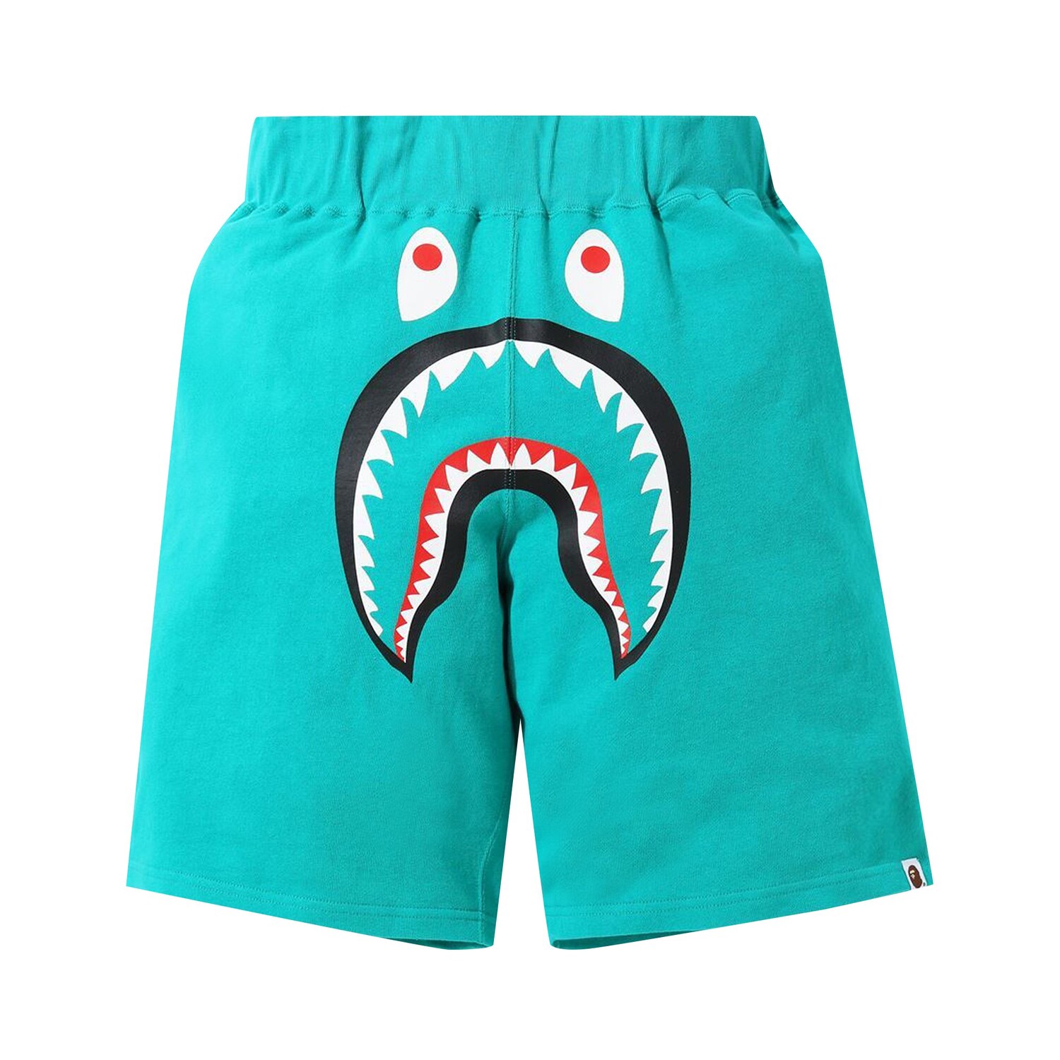 

BAPE Широкие спортивные шорты Shark, синие