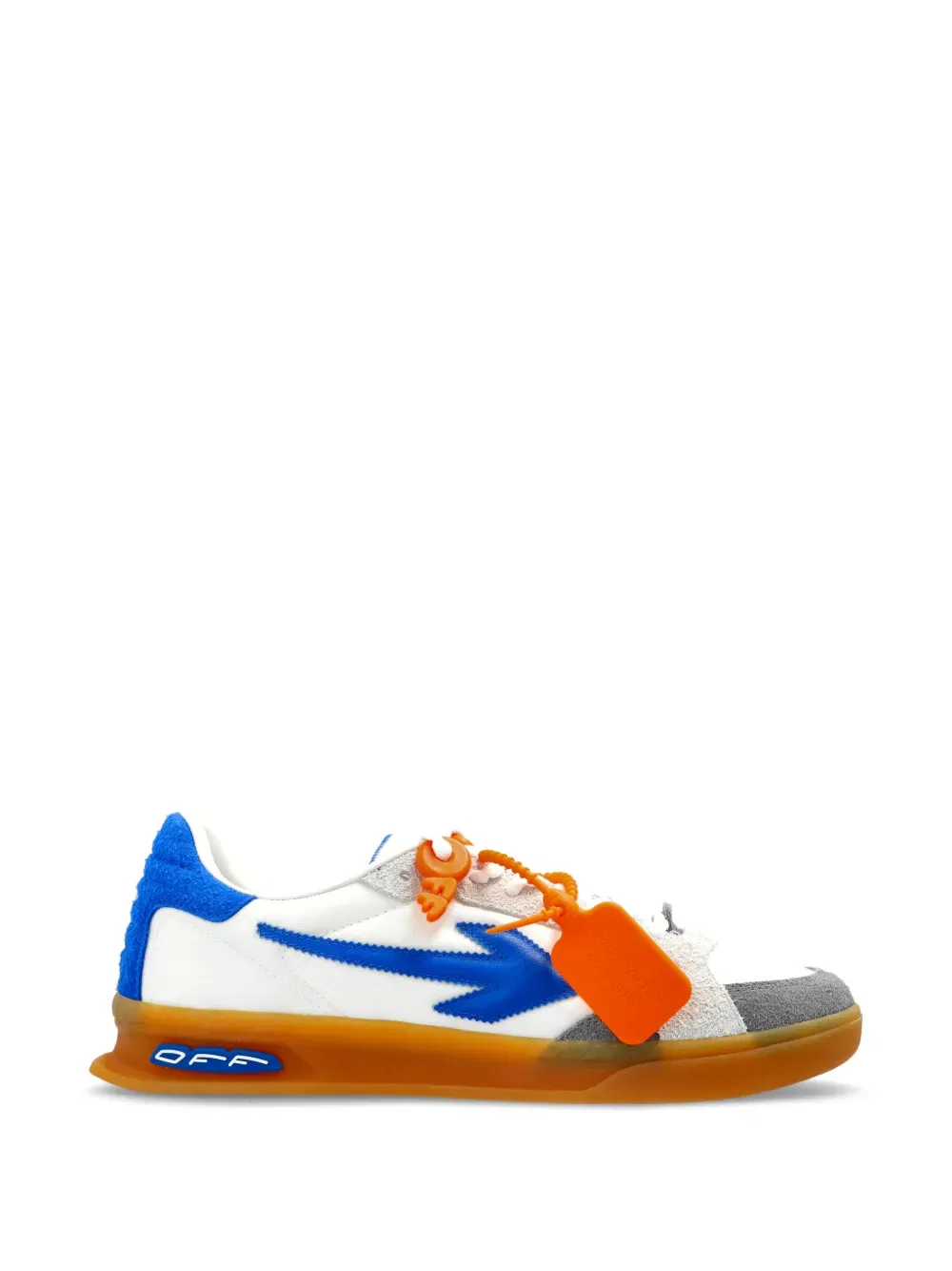 Кроссовки с боковыми панелями, завершающие игровой процесс Off-White, белый