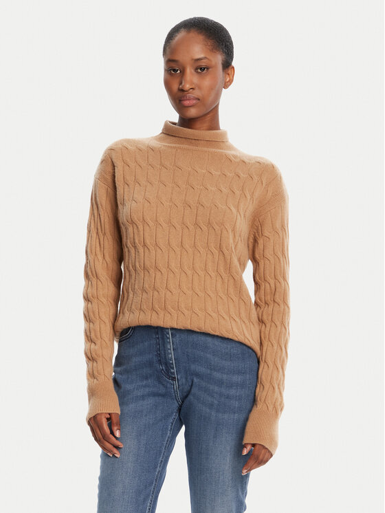

Водолазка regular fit Aero 2523366094 Marella, бежевый