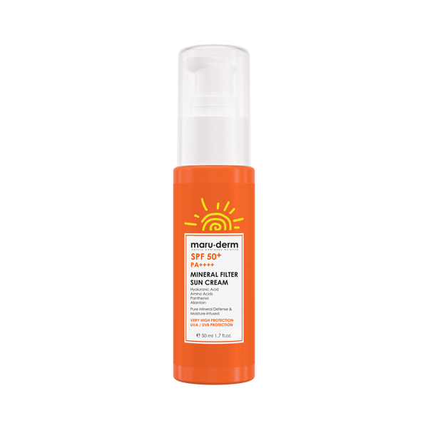 

Крем для лица с минеральным фильтром spf50+, 50 мл Maru.Derm