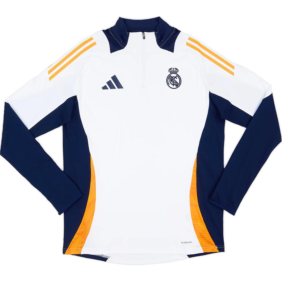 Adidas Футболка Real Madrid унисекс белая — фото 3