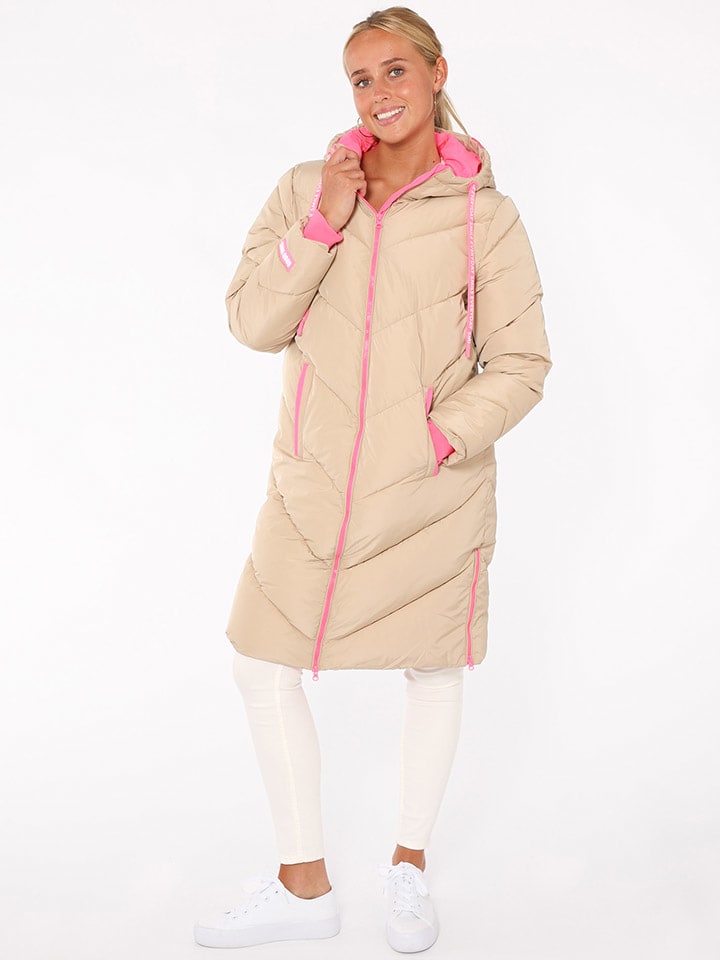 

Стеганое пальто Zwillingsherz, цвет beige/rosa