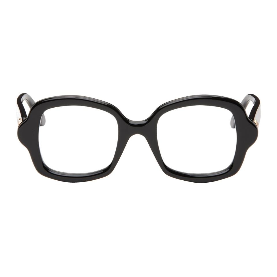 

LOEWE Бабочка очки унисекс черные, Black