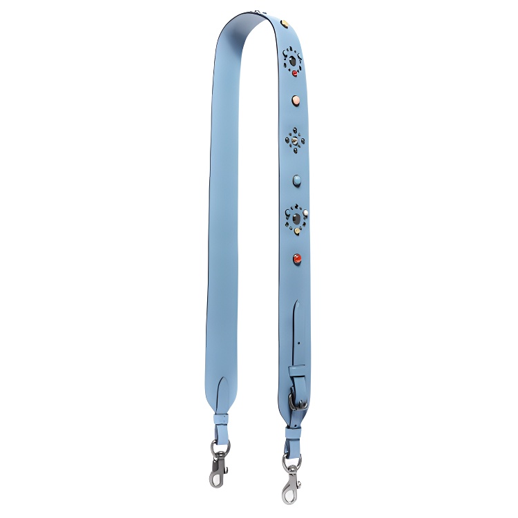 

COACH Ремешок для сумки из кожи Women's Blue Gray