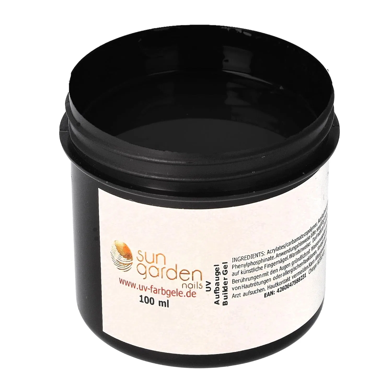 Прозрачный гель для наращивания ногтей Sun Garden Nails Builder Gel Clear 100 мл Sun Garden Nails