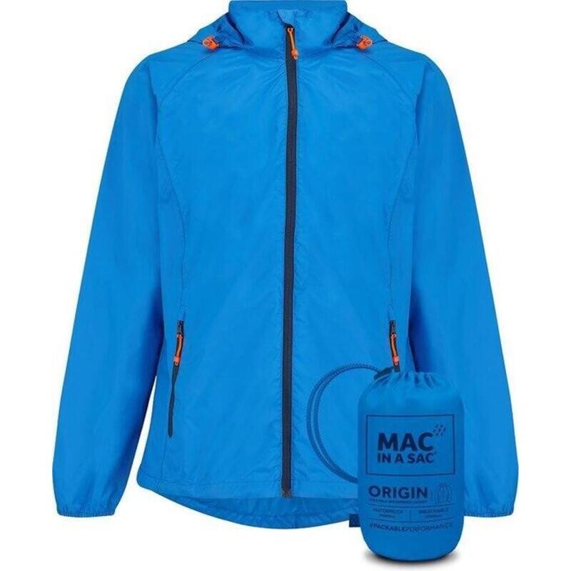 

Мужской походный дождевик Mac In A Sac, цвет pazifikblau
