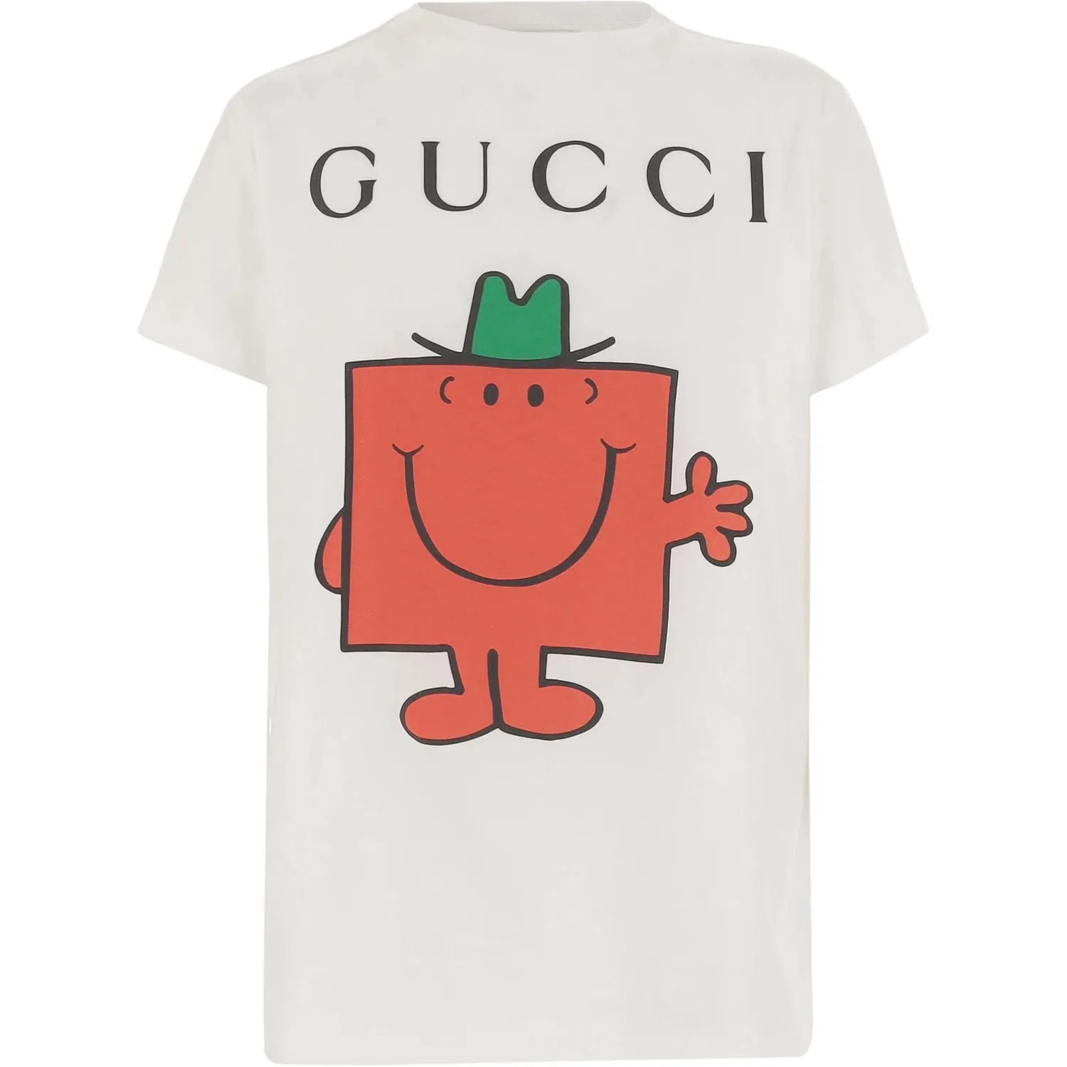 Футболка детская с круглым вырезом GUCCI белая