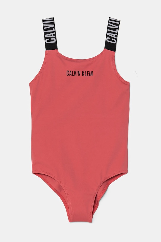 

Детский купальник цельнокроеный Calvin Klein Jeans, розовый
