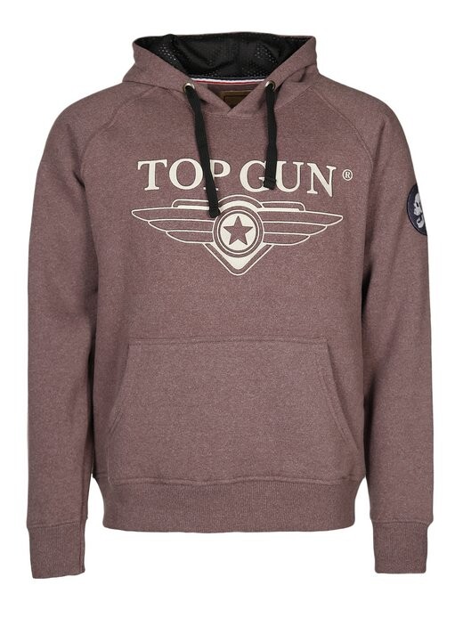 

Пуловер с капюшоном Topgun, коричневый