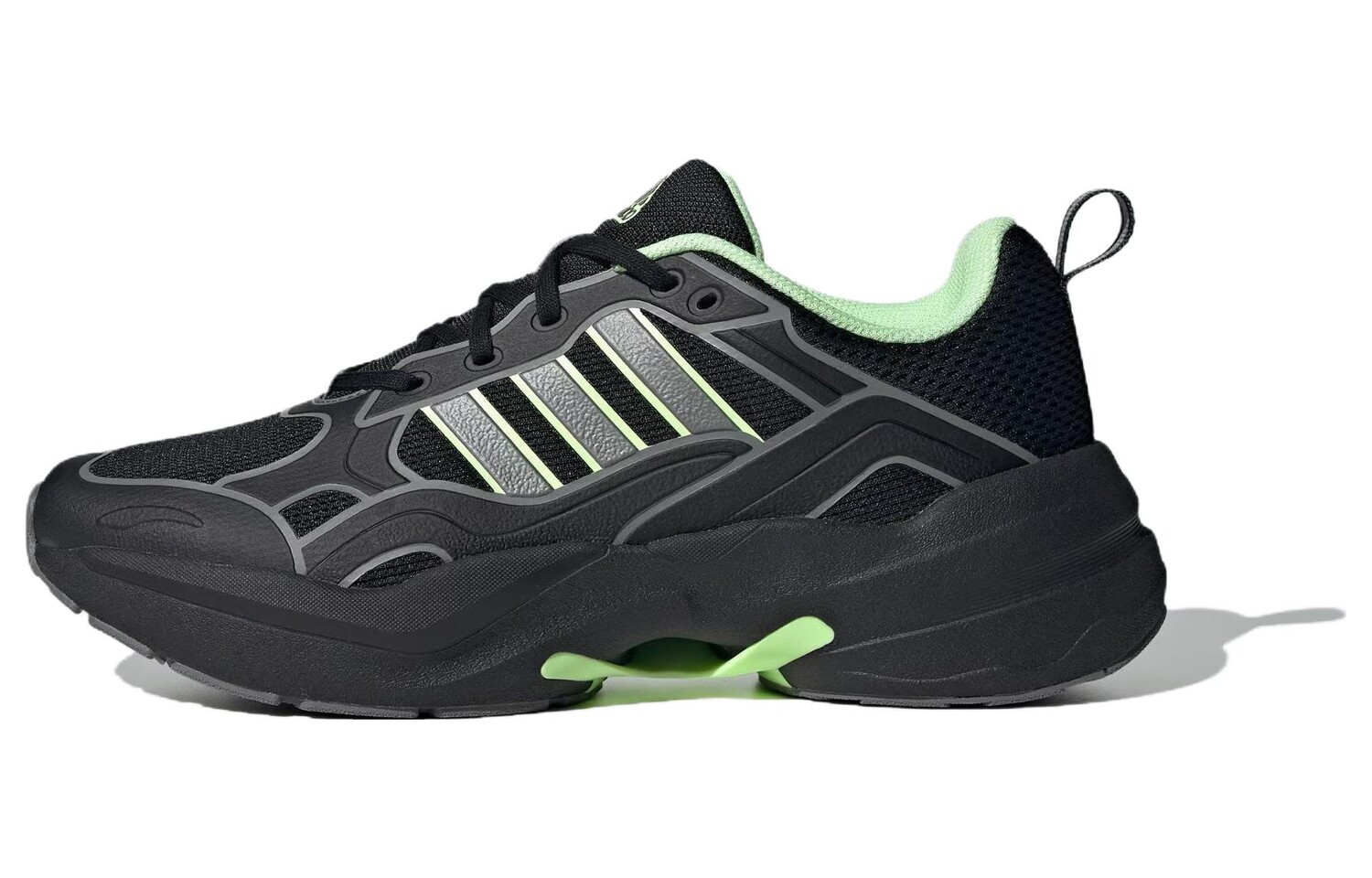 

Кроссовки Maxxcetus унисекс с низким верхом, черные/зеленые Adidas, Черный, Кроссовки Maxxcetus унисекс с низким верхом, черные/зеленые Adidas