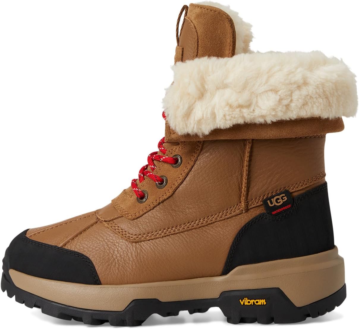 Мужские ботинки UGG Adirondack Boots Xxv кожаные водонепроницаемые, каштановый — фото 4