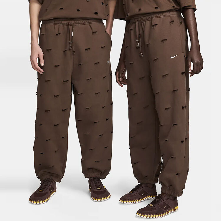 Jacquemus X Swoosh Knit Sweatpants Unisex Surprise Cocoa Color Nike, цвет Surprise cocoa color — фото 2