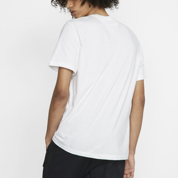 Футболка logo round neck short sleeve white Nike, белый — фото 3