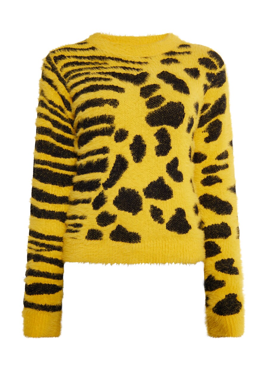 

Тонкий вязаный свитер myMo ROCKS Sweater, цвет dark yellow