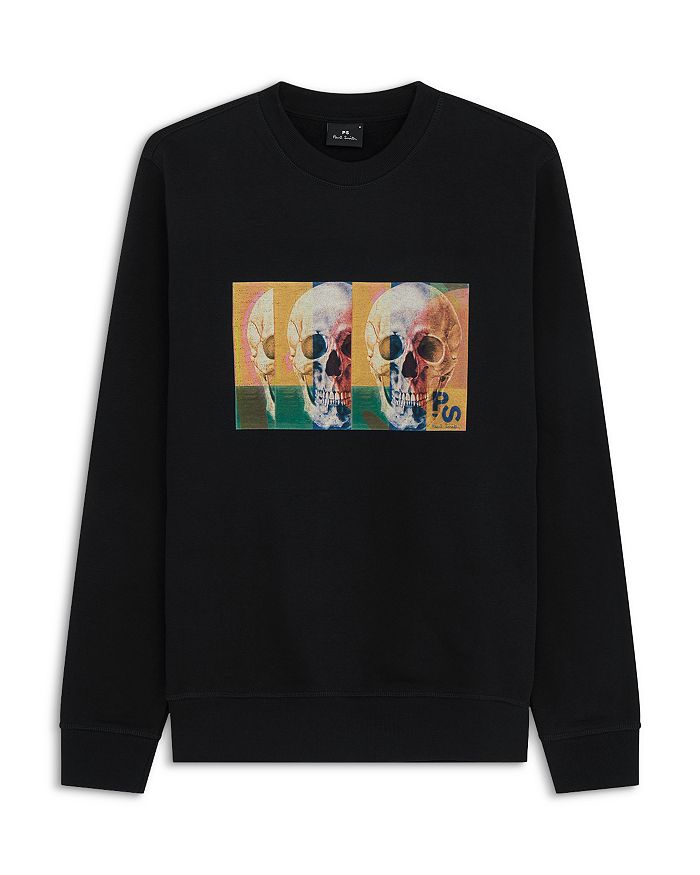

Толстовка с квадратным черепом PS Paul Smith, черный
