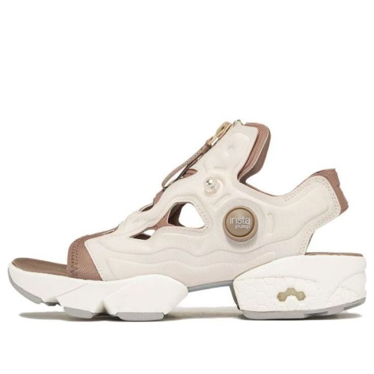 Сандалии (WMNS) Reebok Instapump Fury 'Stucco Taupe', белый