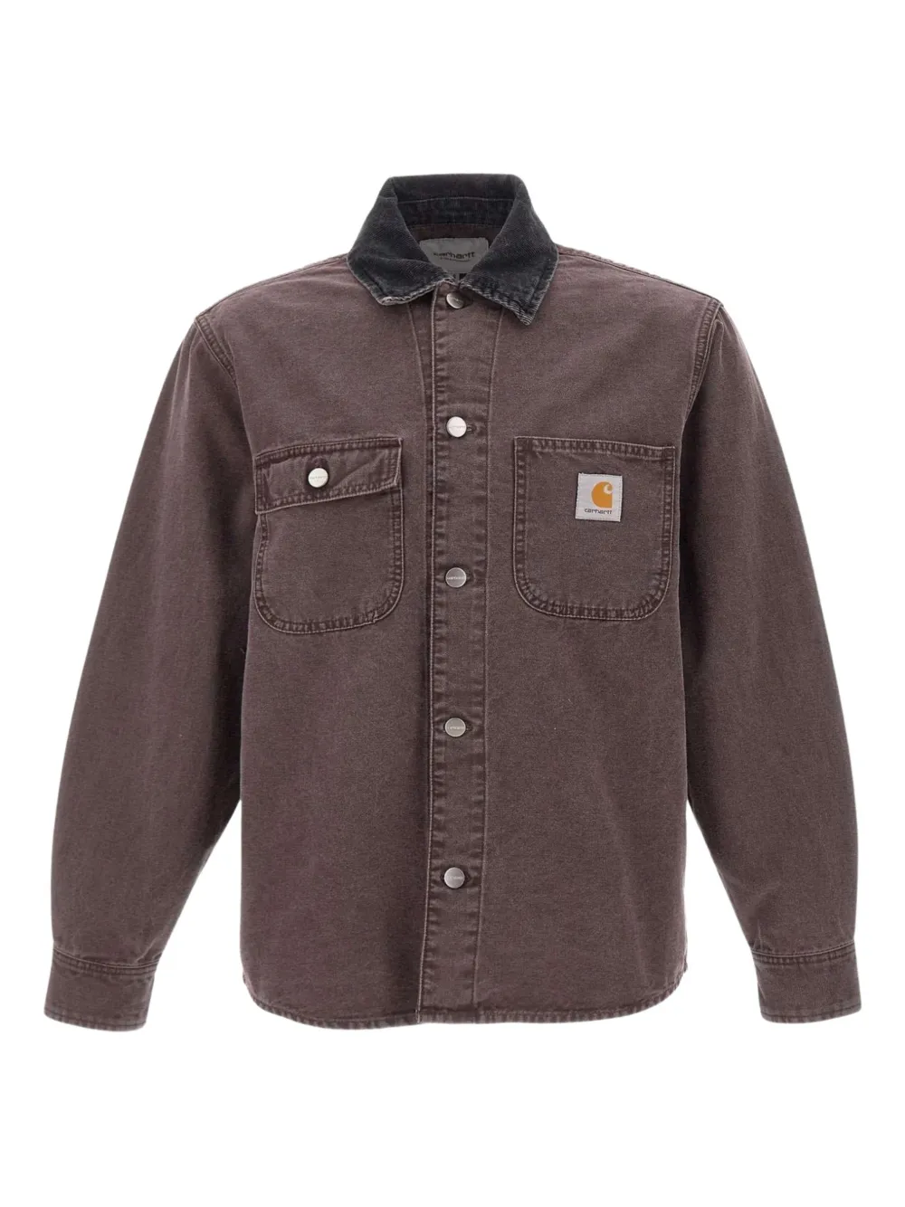 

Рубашка Mitch с нашивками и воротником из вельвета Carhartt Wip, коричневый