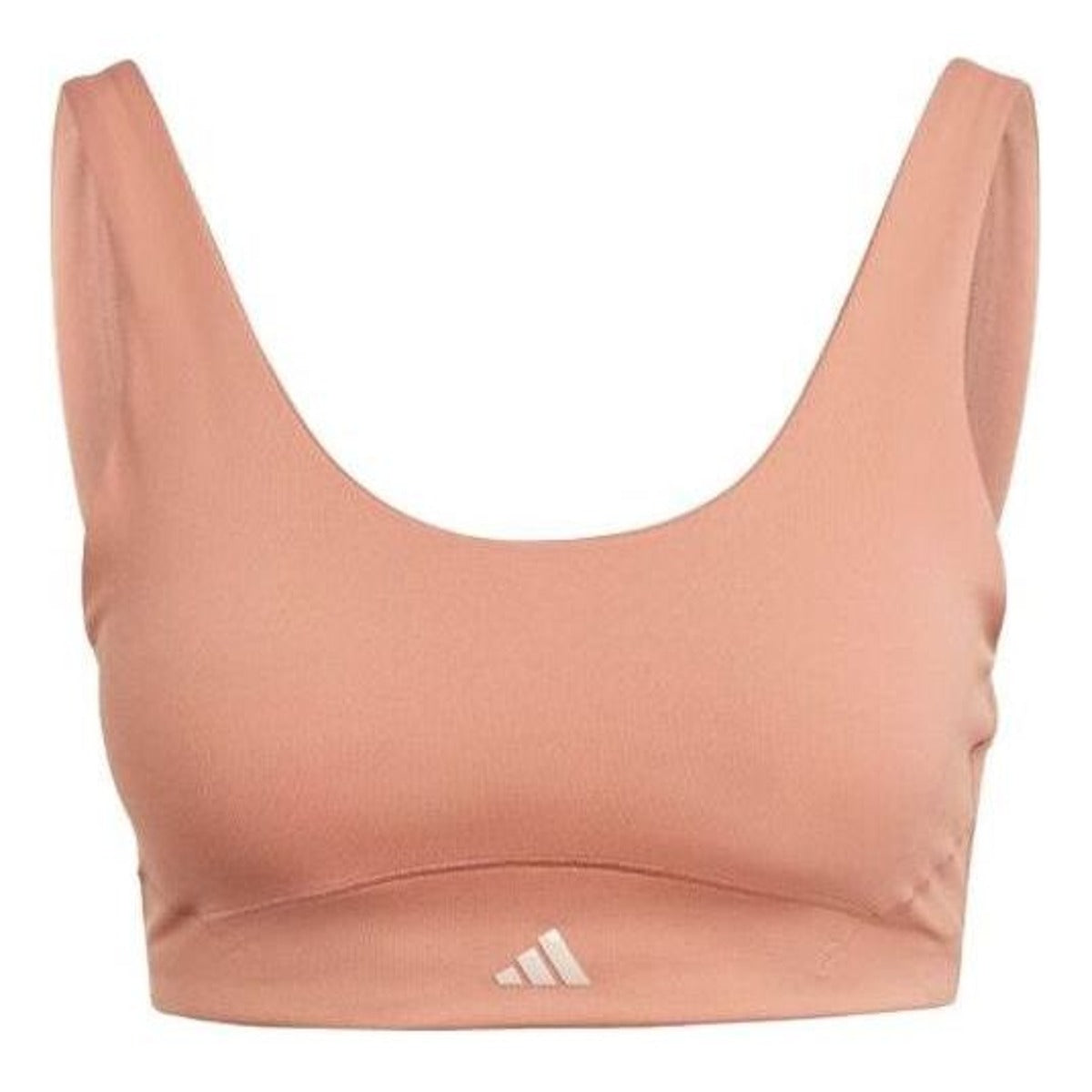 

Бюстгальтер (WMNS) adidas CoreFlow Luxe Studio Medium-Support Bra 'Brown'