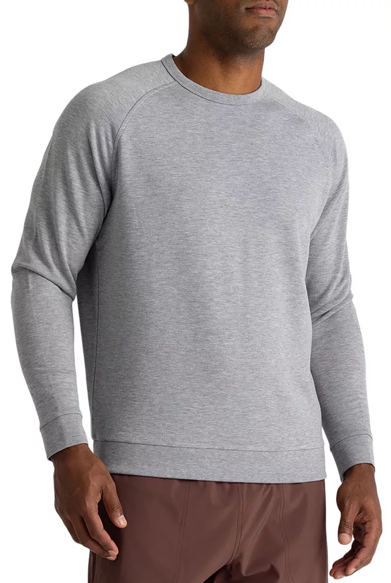 

Мужской легкий флисовый свитшот Free Fly из бамбука, цвет Heather Grey