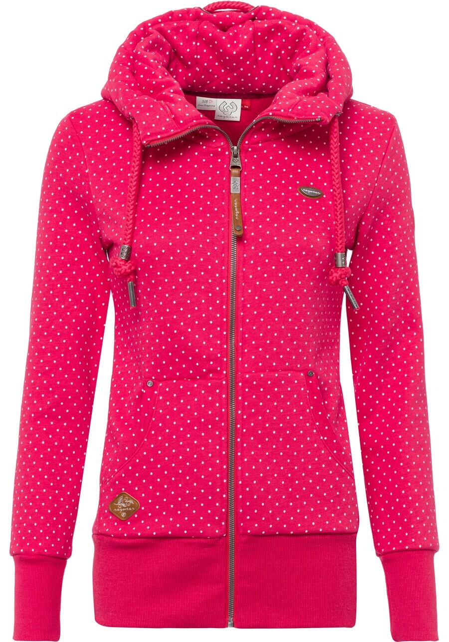 

Худи Ragwear Zip-Up Hoodie, розовый