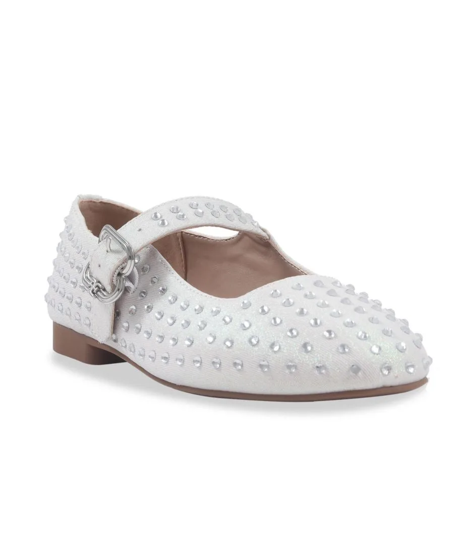Маленькие и большие девочки Мейв Микаэла Мэри Джейн Флэт Sam Edelman, белый