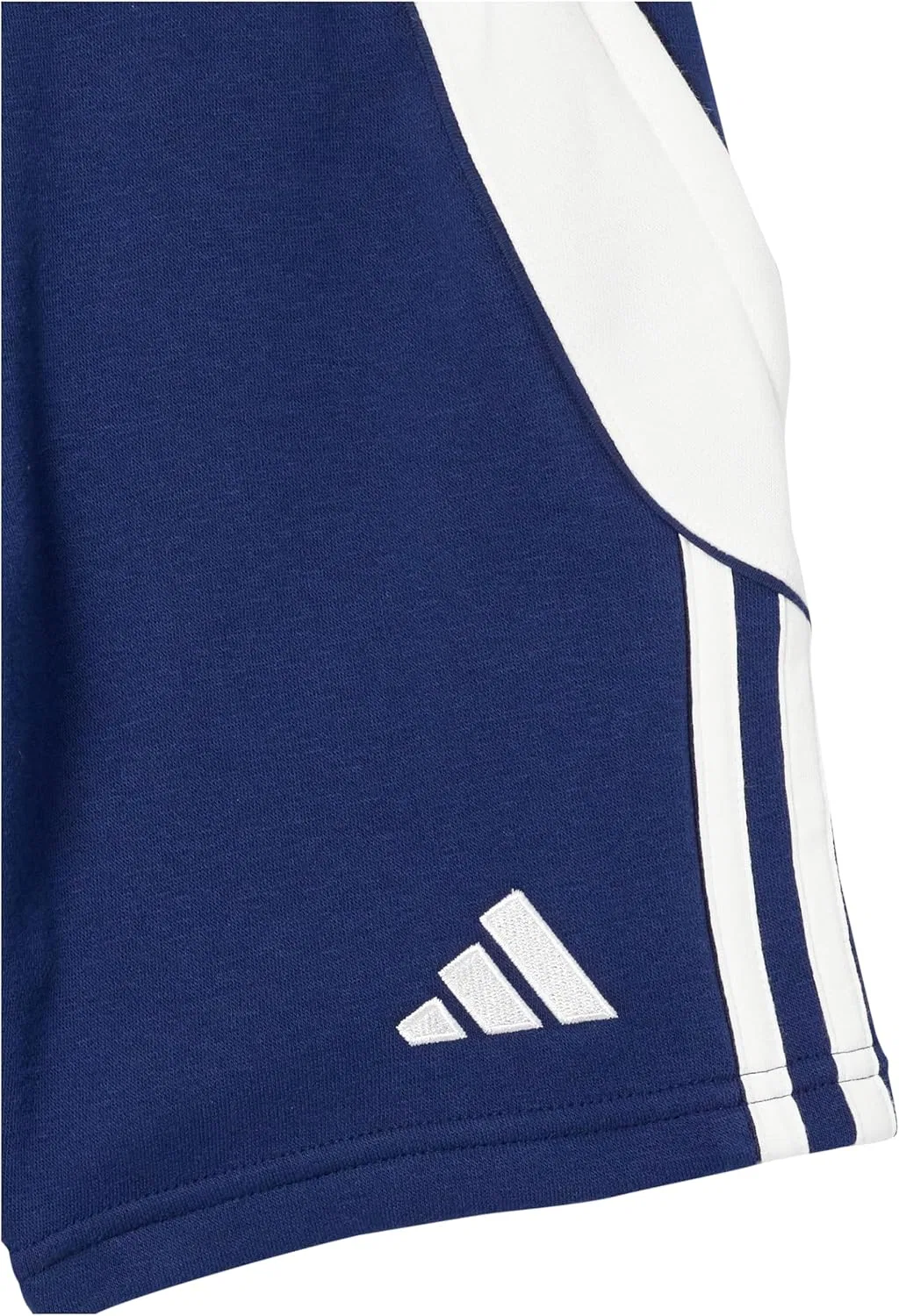 Детские спортивные шорты Adidas Tiro 24 (унисекс), Team Navy Blue/White — фото 3