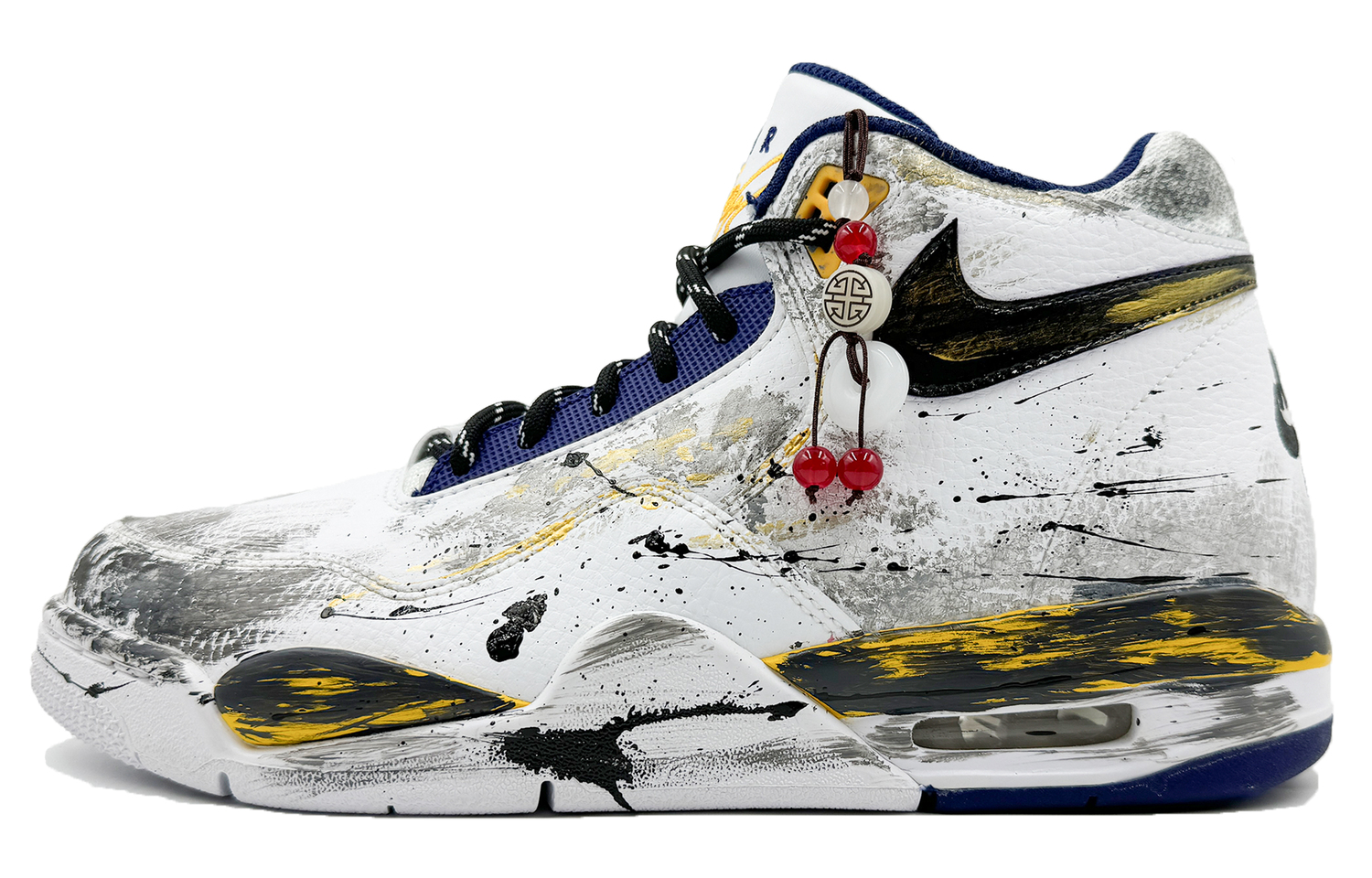 

Nike Flight Legacy Mid-Top Vintage Баскетбольные кроссовки Мужские Белые