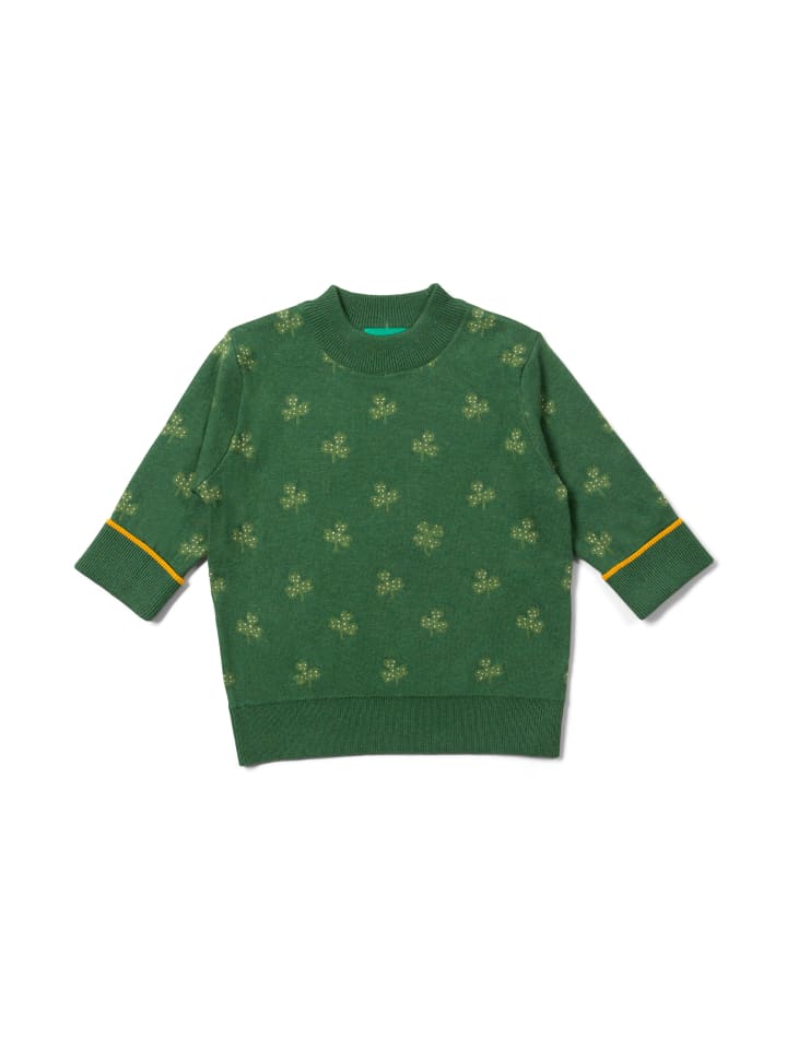 

Органический трикотажный свитер зеленого цвета Little Green Radicals