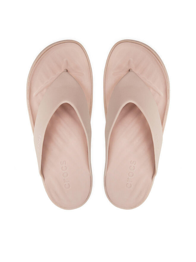Сланцы 209410 Crocs, бежевый