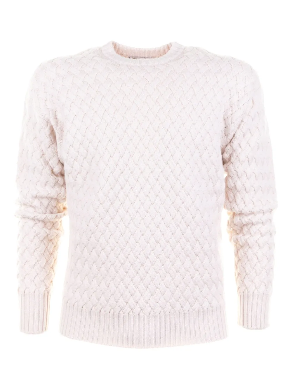 

Фактурный свитер с круглым вырезом Alpha Studio, нейтральный