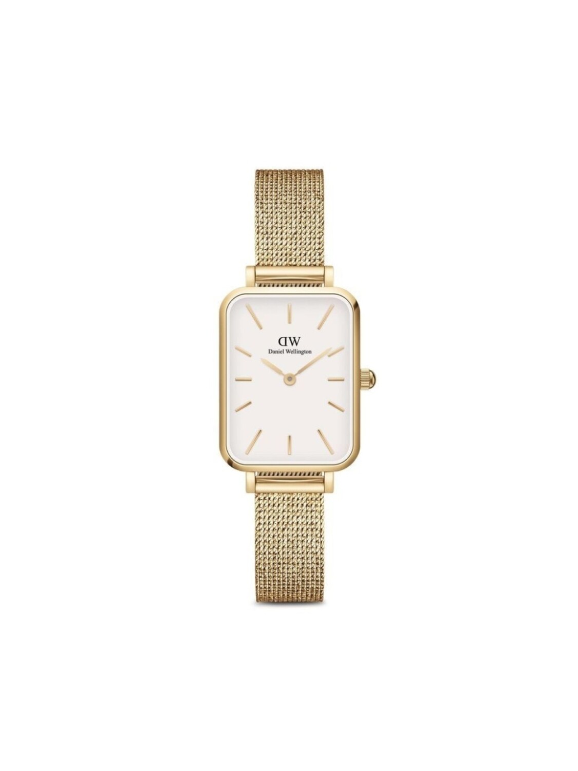 

Наручные часы Quadro Pressed Evergold 20x26 мм Daniel Wellington, белый