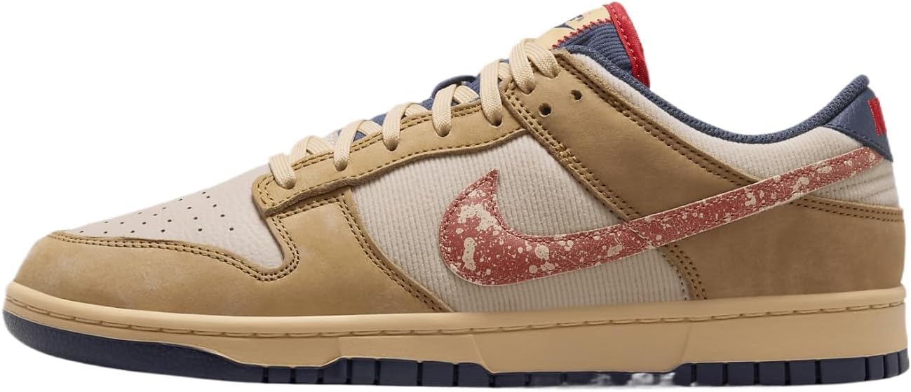 

Кроссовки Nike Dunk Low Retro Se для мужчин, Wheat/Sanddrift/Celestial Gold/Burnt Sunrise