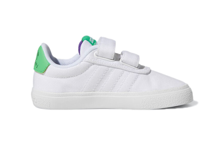 Кроссовки Disney X adidas neo Vulc Raid3r Toddler Shoes TD Low-top White — фото 2