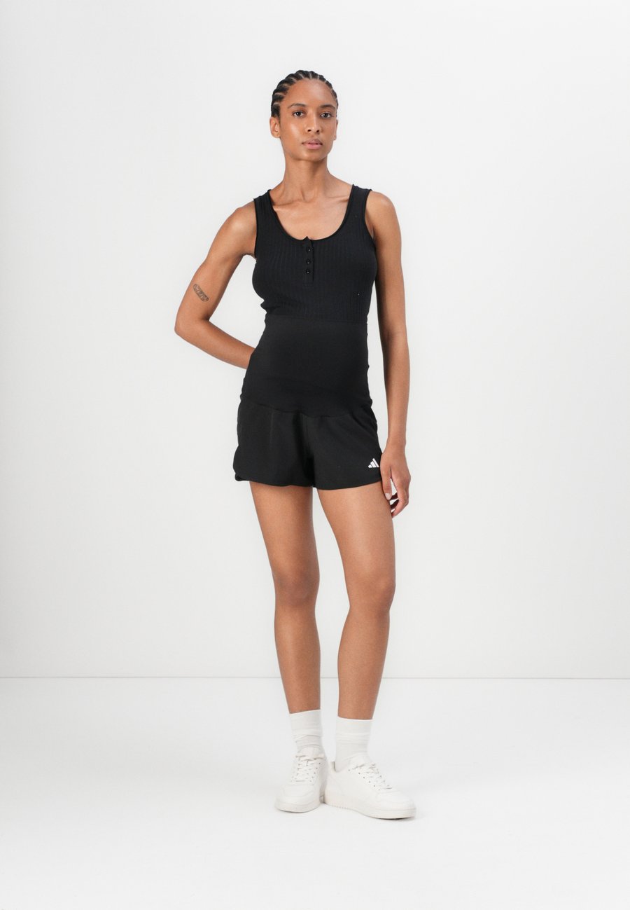 Спортивные шорты Adidas Performance PACER WOVEN STRETCH MATERNITY, Black/Carbon/Black — фото 2