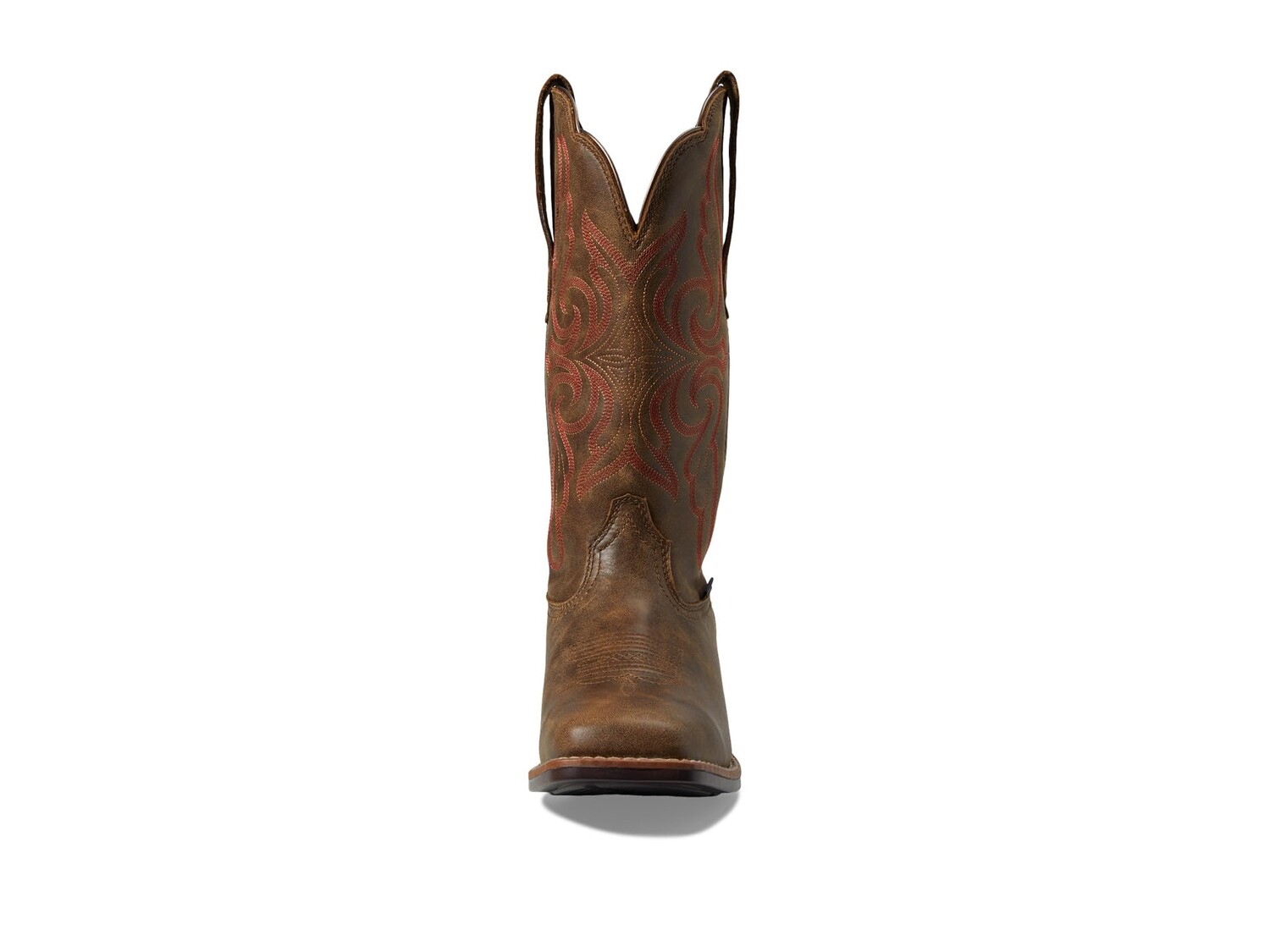 Сапоги женские Ariat Primera Stretchfit ковбойские с вышивкой, коричневый — фото 4