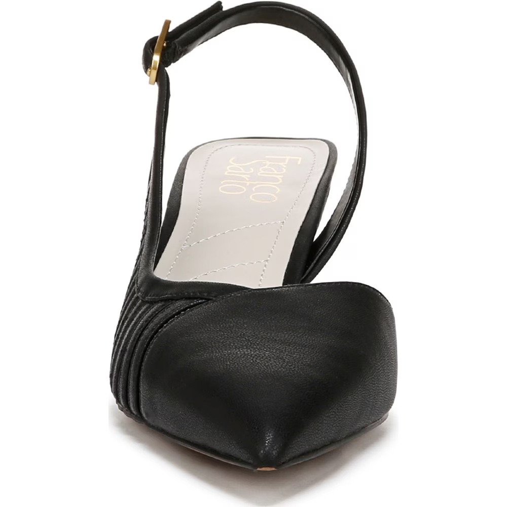 Туфли на ремешке Karina Franco Sarto, black faux leather — фото 3