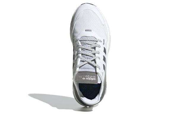 Кроссовки оригинальные nite jogger Adidas, серый — фото 4