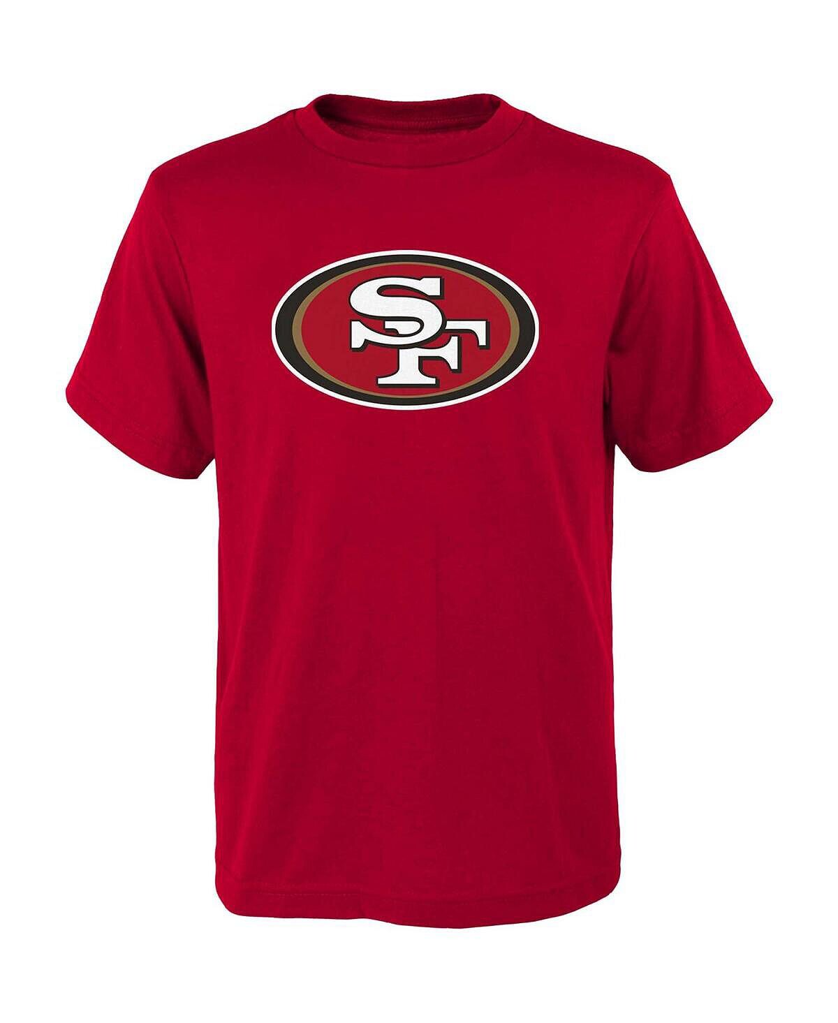 

Футболка с основным логотипом Big Boys Scarlet San Francisco 49ers Outerstuff