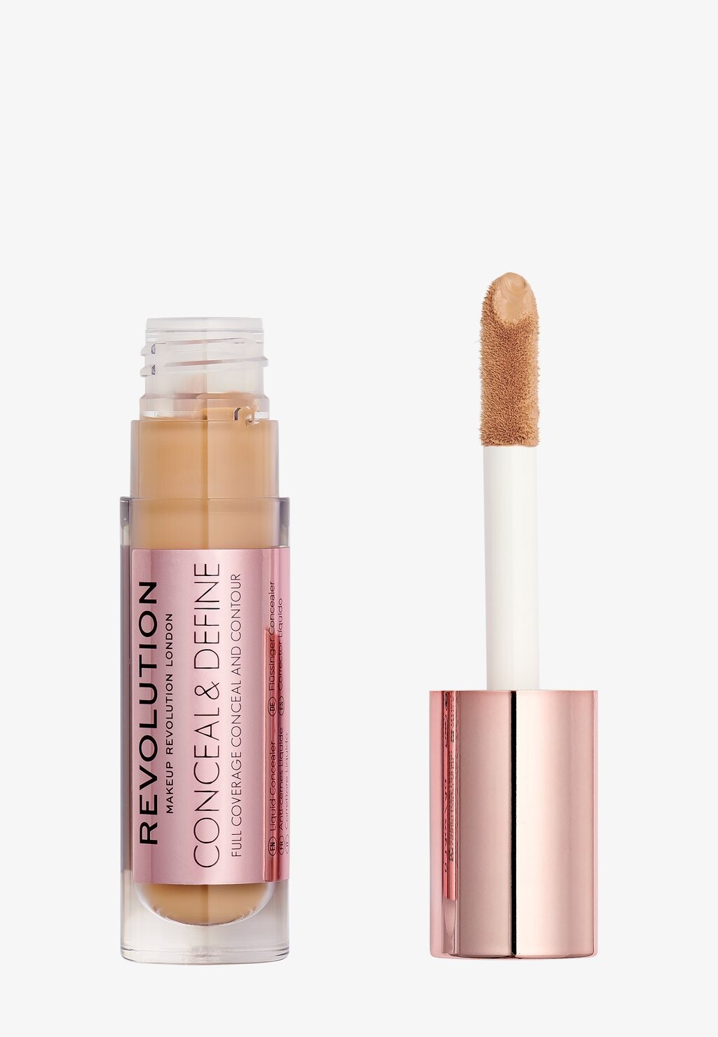 

Консилер Revolution Conceal & Define Concealer Makeup Revolution, цвет conceal & define c10.5