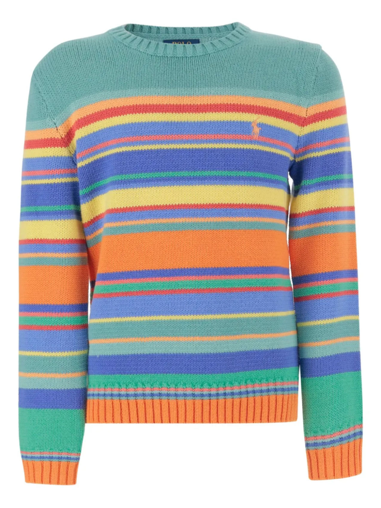 

POLO RALPH LAUREN KIDS полосатый джемпер, синий